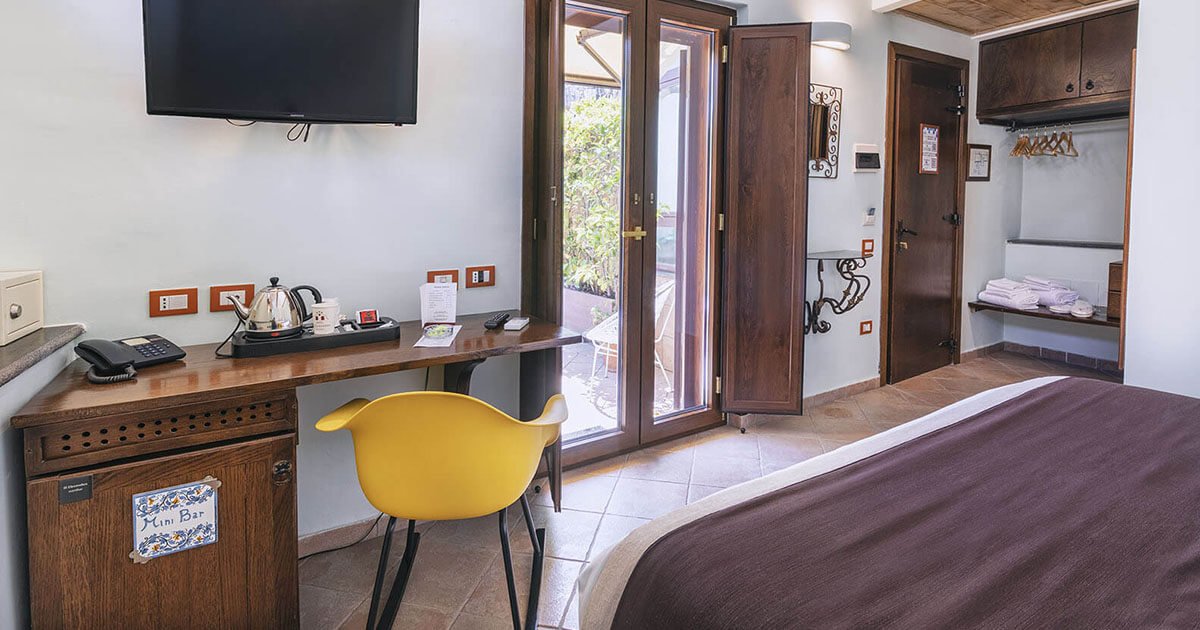 Chambre Double Deluxe de l'Hôtel il Convento