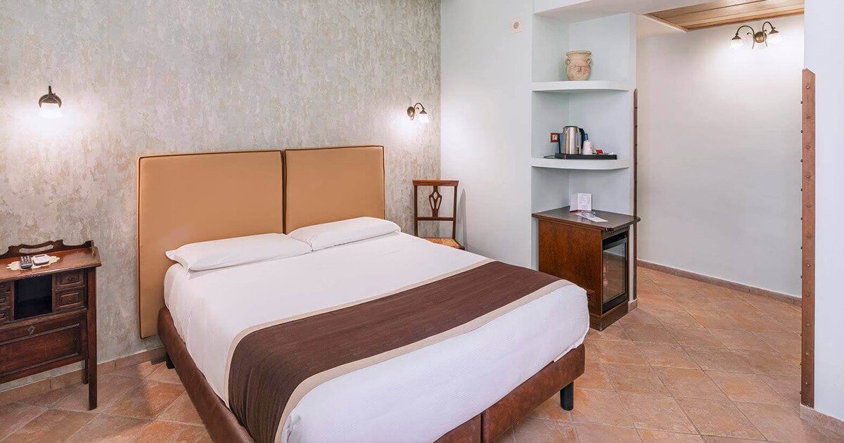La chambre Triple de l'Hôtel il Convento